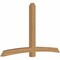 Ekena Millwork Bellingham Timber Gable Bracket, Western Red Cedar, 96"W x 60"H x 5 1/2"D x 5 1/2"F, 15/12 Pitch GBW096X60X0606BEL00SWR - alternate 4